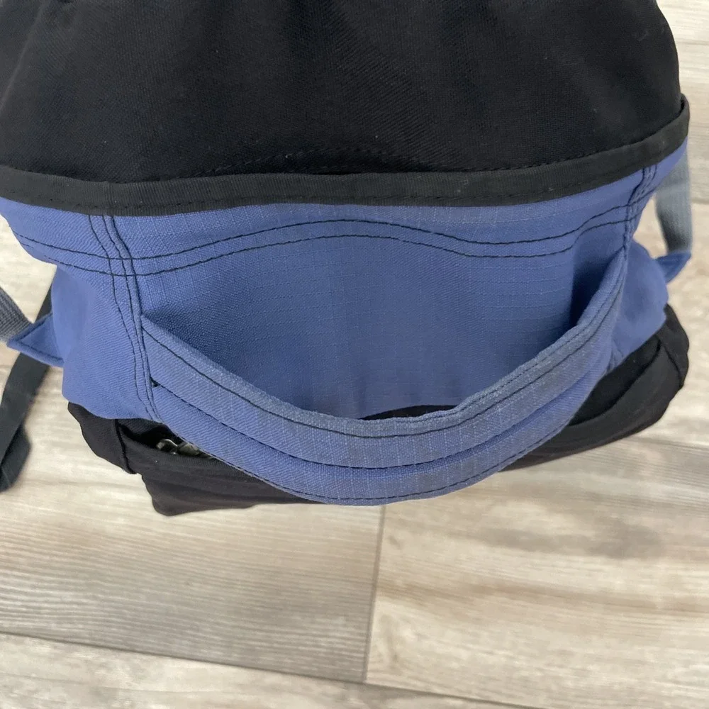 JanSport Airlift 1.0 Backpack Rare Discontinued Hiking Pack Blue Black LightTech